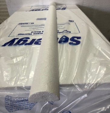RMC FOAM SHAPE # 2
(3 x 1 1/2 x 48 inch)