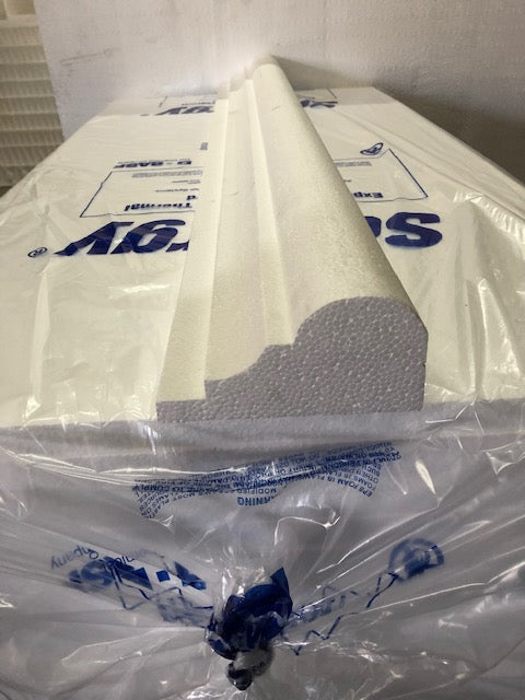 RMC FOAM SHAPE # 19 ( the measurements are 5 x 2 1/2 x 48 inches long )