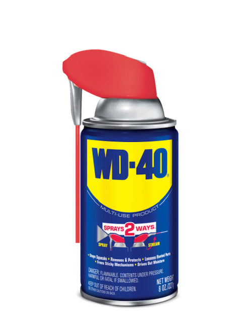 WD-40 8 oz. Multi-Purpose Aerosol Lubricant with Smart Straw